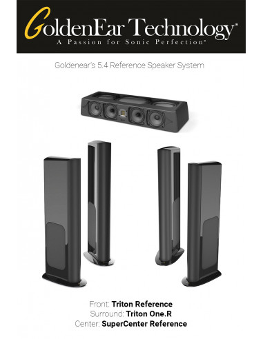 Pachet boxe 5.1 Reference cu Goldenear Triton Reference