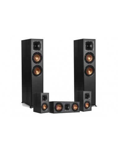 Pachet boxe 5.0 Klipsch R820F cu centru R-52C
