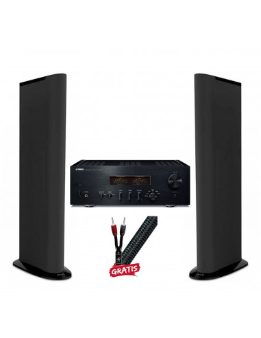 Pachet cu boxe Goldenear Triton One, Amplificator Yamaha