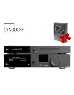 Pachet cu amplificator Lyngdorf TDAI-3400 2x200W si CD Player