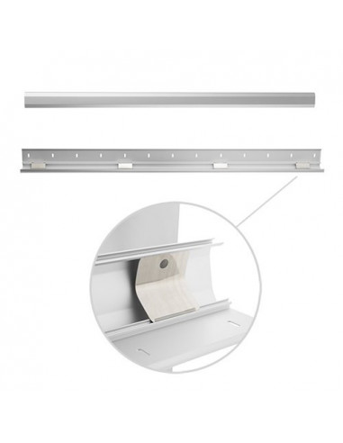 Plinta mascare cabluri Aluminiu Blackmount CC09-110, 1100 x 60