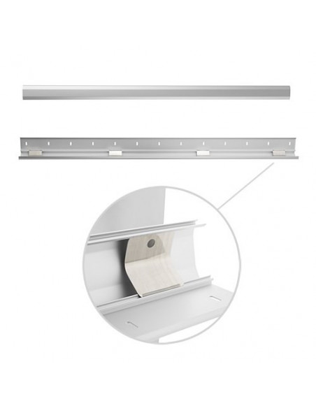 Plinta mascare cabluri Aluminiu Blackmount CC09-110, 1100 x 60
