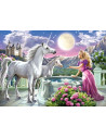 Printesa cu unicorni, Puzzle Castorland, 120 piese,Uniq13098