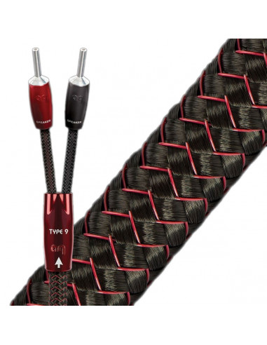 Cablu de boxe High-End Audioquest Type 9, lungime 2.5m,TYPE902.5