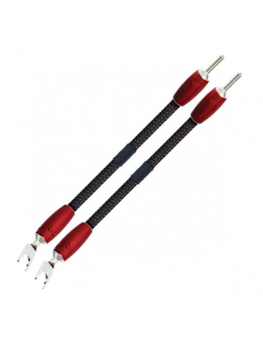 Jumperi BiWire Audioquest Saturn PSC+, cu mufe Spada-Banana