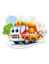 Fire Engine, Puzzle Castorland maxi, 12 piese,Uniq120109