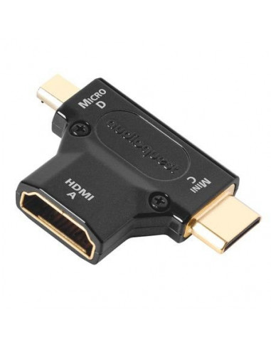 Adaptor HDMI A to C & D Audioquest, cod HDMACDAD,HDMACDAD