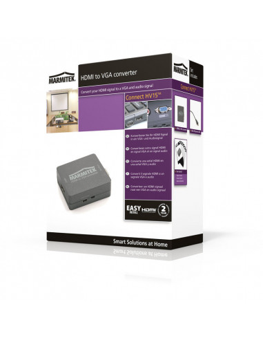 Convertor HDMI la VGA, HV15, Marmitek,8266