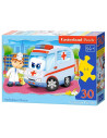 Ambulanta, Puzzle Castorland, 30 piese,Uniq3471