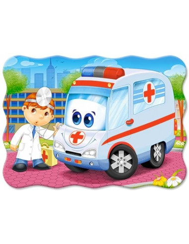 Ambulanta, Puzzle Castorland, 30 piese,Uniq3471