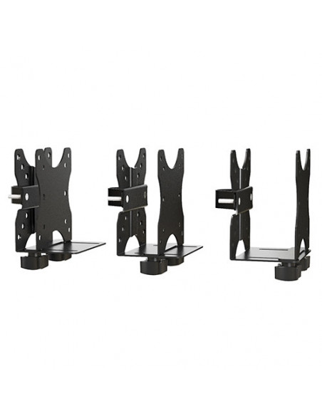 Suport mini PC, Apple mini, Receiver, Blackmount CPB-1, cu Suport mini PC, Apple mini, Receiver, Blackmount CPB-1, cu