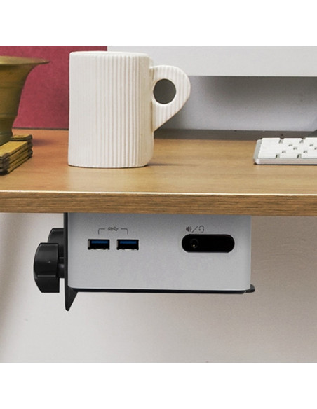 Suport mini PC, Apple mini, Receiver, Blackmount CPB-1, cu Suport mini PC, Apple mini, Receiver, Blackmount CPB-1, cu