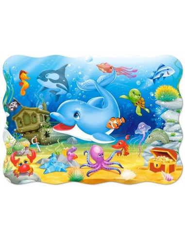 prieteni subacvatici, Puzzle Castorland, 30 piese,Uniq3501