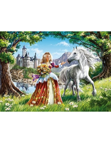 Princess and her Friend, Puzzle Castorland Model 2, 60