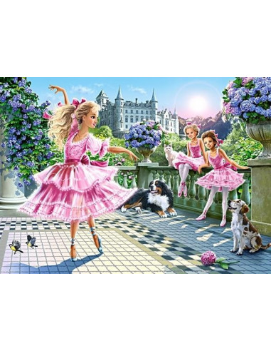 Ballet Dancers, Puzzle Castorland, 180 piese,Uniq18222