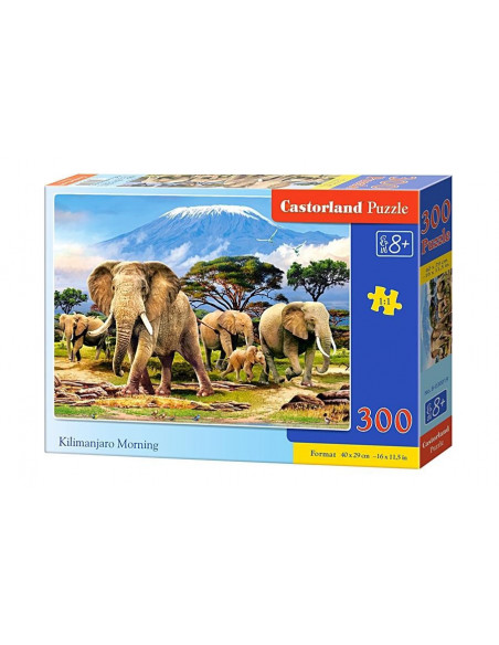 Kilimanjaro Morning, Puzzle Castorland, 300 piese,Uniq30019