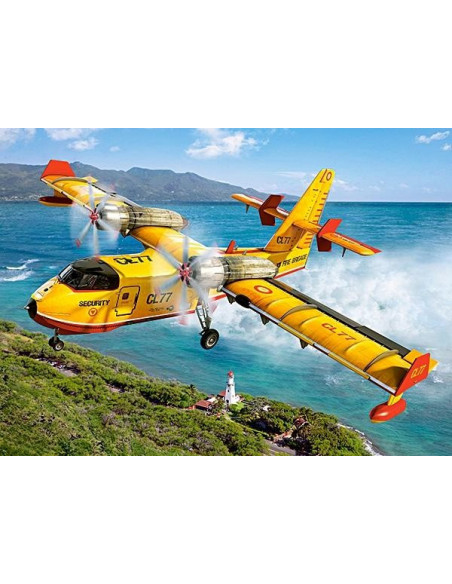 Fire Fighting Aircraft, Puzzle Castorland, 300 piese,Uniq30026