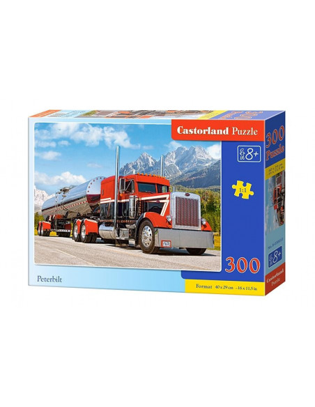 Peterbilt, Puzzle Castorland, 300 piese,Uniq30033