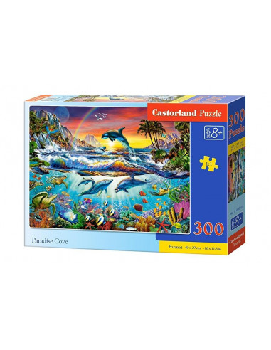 Paradise Cove, Puzzle Castorland, 300 piese,Uniq30101