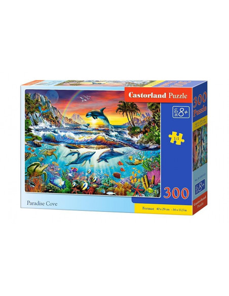 Paradise Cove, Puzzle Castorland, 300 piese,Uniq30101
