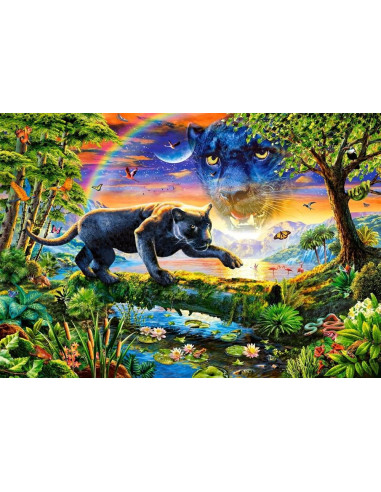 Panther Twillight, Puzzle Castorland, 1500 piese,Uniq151356