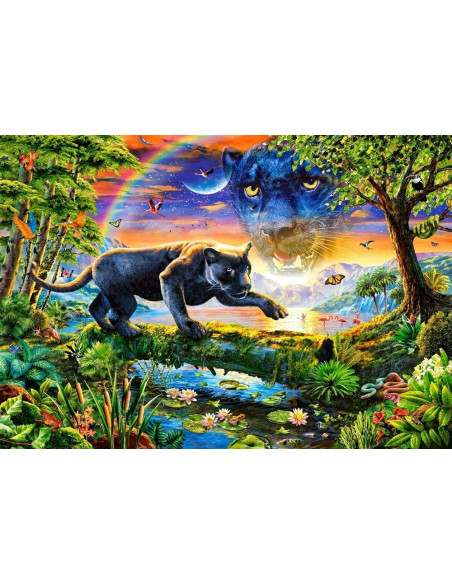 Panther Twillight, Puzzle Castorland, 1500 piese,Uniq151356