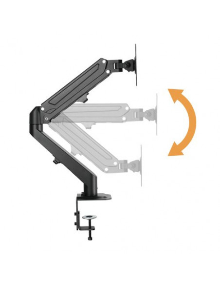 Suport 2 monitoare Gas Spring Blackmount MNT25-2, 17"-27", 6.5