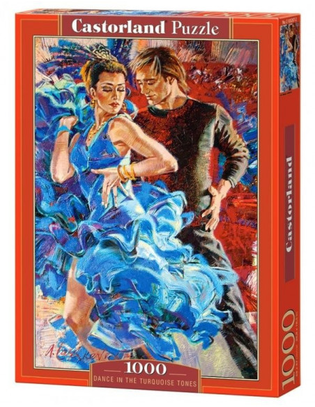 Dance in the Turquoise Tones, Puzzle Castorland, 1000