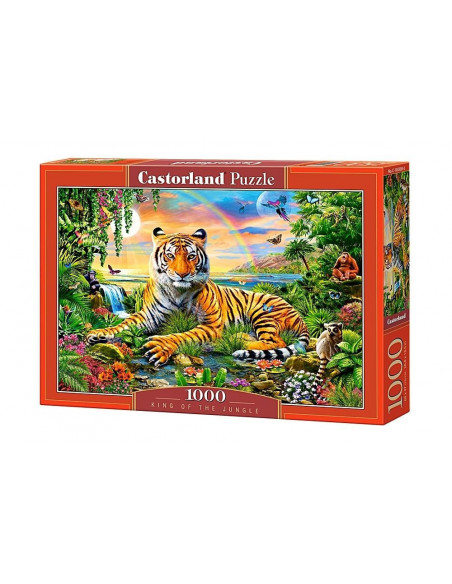 King of the Jungle, Puzzle Castorland, 1000 piese,Uniq103300