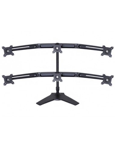 Suport pentru 6 monitoare /LCD birou Multibrackets,15"-24"