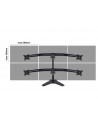 Suport pentru 6 monitoare /LCD birou Multibrackets,15"-24"