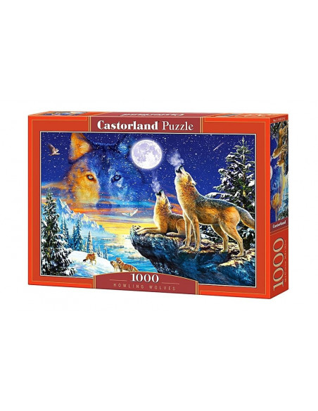 Howling Wolves, Puzzle Castorland, 1000 piese,Uniq103317