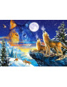 Howling Wolves, Puzzle Castorland, 1000 piese,Uniq103317