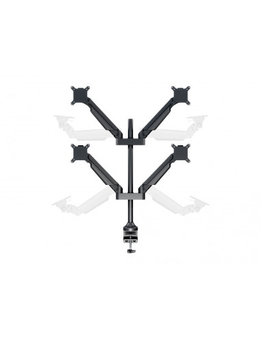 Suport 4 brate flexibile Gas Lift pentru LCD Multibrackets