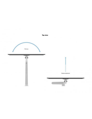 Suport Monitor Gas Lift Multibrackets1034, 15-32" min. 2 - max.