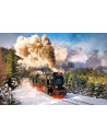 Steam Train, Puzzle Castorland, 1000 piese,Uniq103409