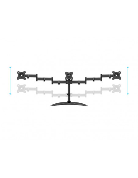 Stand pentru 3 monitoare de masa Multibrackets 3392, 15"- 27"