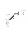 Suport Monitor LCD/LED Gas Lift Multibrackets 0990, 15" - 32"