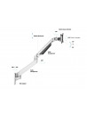 Suport Monitor Gas Lift Multibrackets 71027, 15-32" min. 2 -