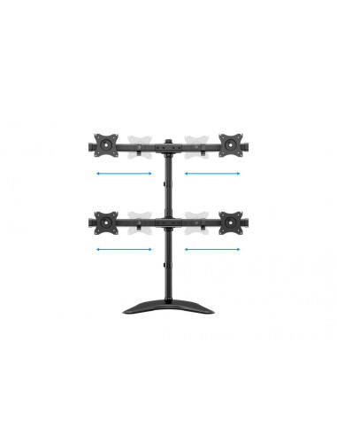 Stand de masa pentru 4 monitoare Multibrackets 3347, 15"- 27"