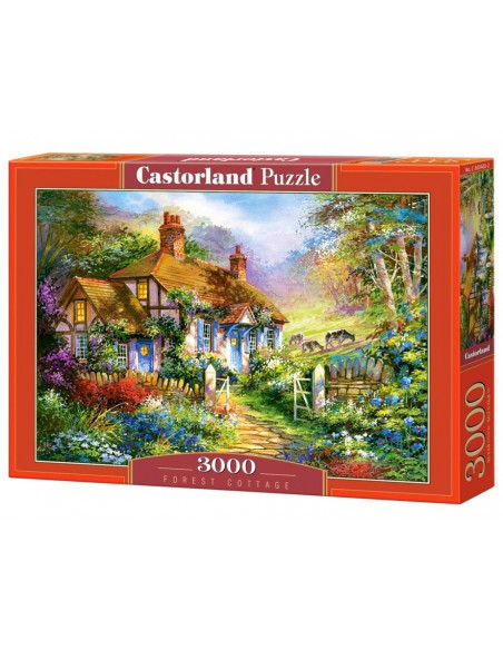 Forest Cottage, Puzzle Castorland, 3000 piese,Uniq300402