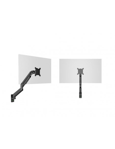 Suport monitor de perete Gas Lift Multibrackets 1010, Negru