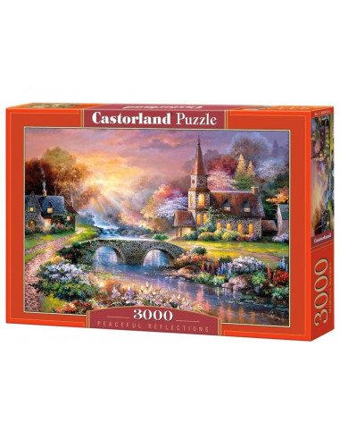 Peaceful Reflections, Puzzle Castorland, 3000 piese,Uniq300419