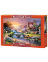 Peaceful Reflections, Puzzle Castorland, 3000 piese,Uniq300419