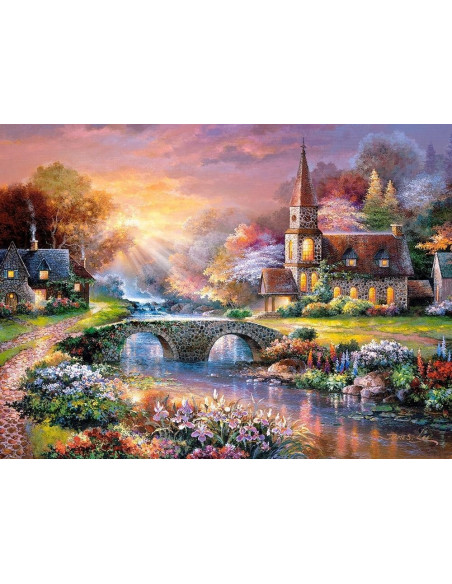Peaceful Reflections, Puzzle Castorland, 3000 piese,Uniq300419
