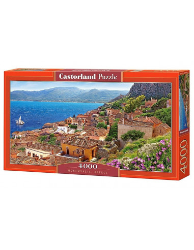 Monemvasia Grecia, Puzzle Castorland, 4000 piese,Uniq400140