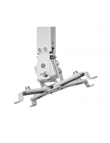 Suport videoproiector tavan EATV2, alb, reglabil, 43-65