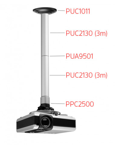 Suport modular videoproiector de tavan Vogels X60 Professional