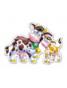 Animal Babies, Puzzle Castorland 4 in 1 - 4, 5, 6, 7