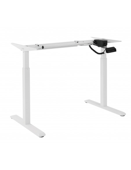 Birou ergonomic electric single motor, inaltime 62-128 cm, blat